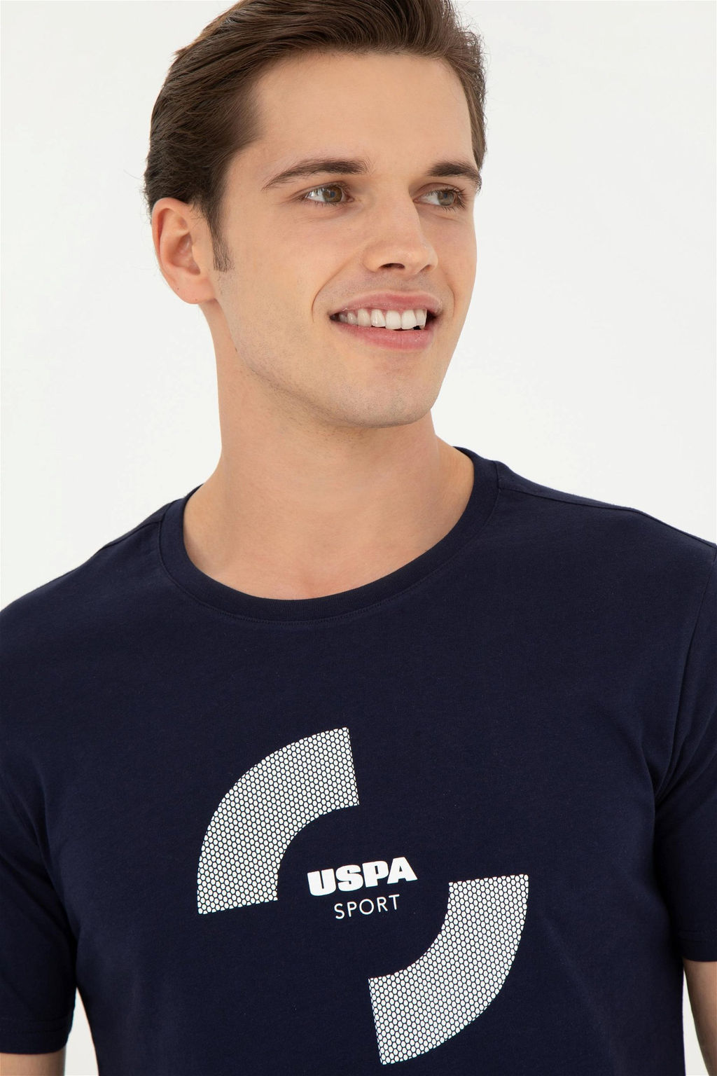 Мужская темно-синяя футболка - U.s. polo assn фото 2