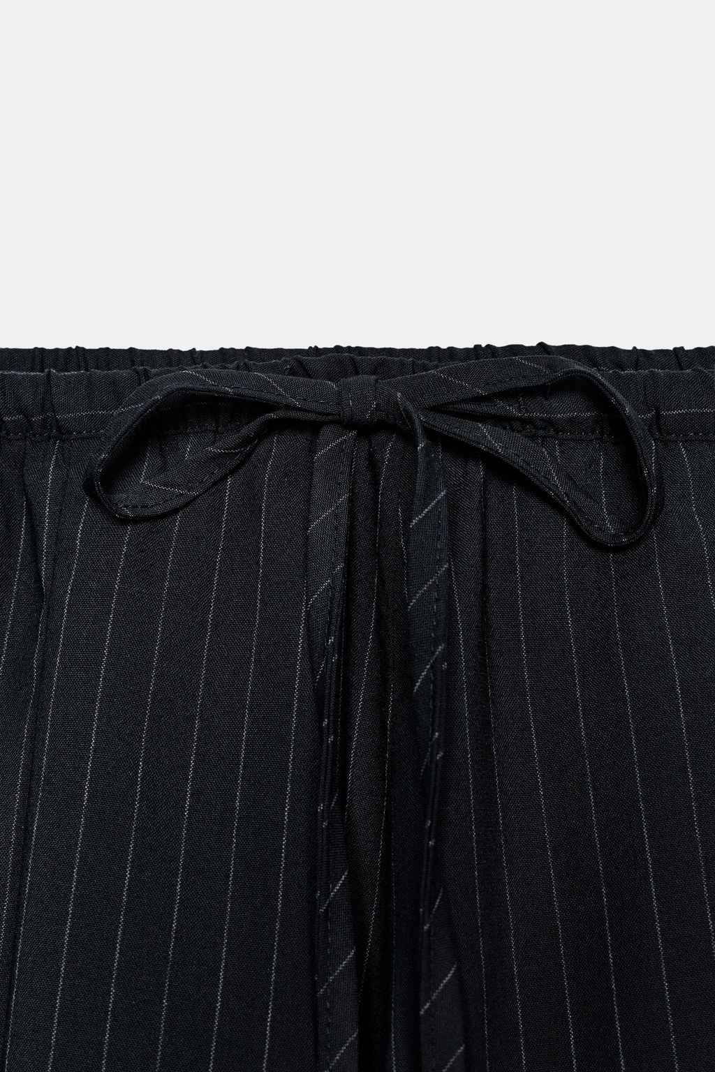 ZW COLLECTION PINSTRIPE BALLOON TROUSERS - Zara фото 8