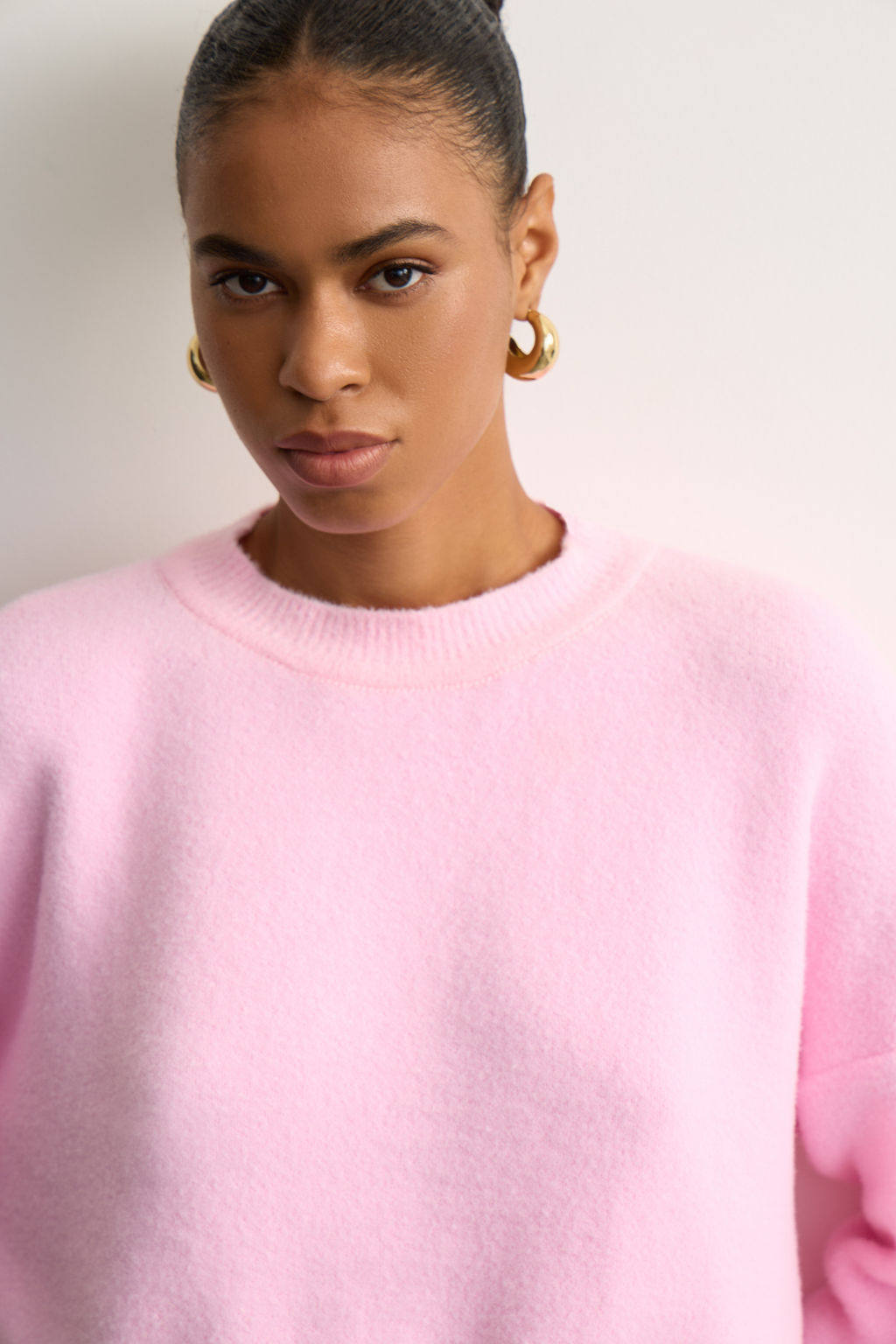 Свитер укороченный с ворсом - Mollis фото 2