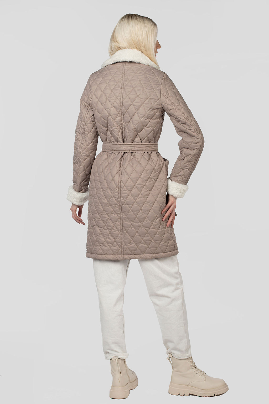 Пальто женское демисезонное (пояс) - Империя пальто фото 6