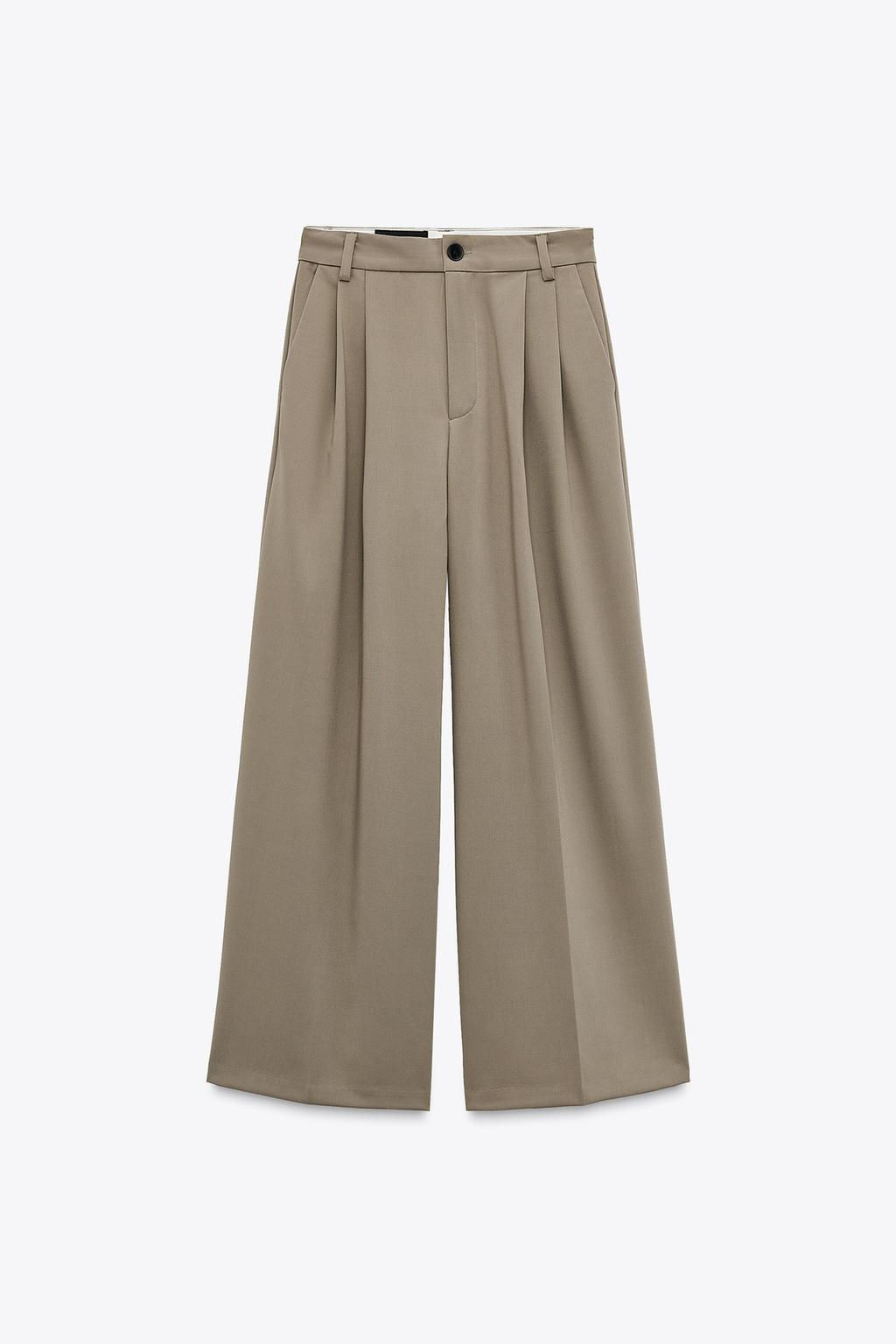 DOUBLE PLEAT TROUSERS - Zara фото 29