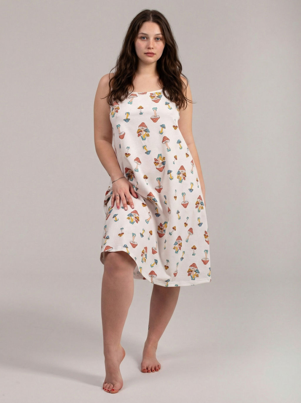 Комплект женский кулирка "АГАТА" ГРИБОЧКИ