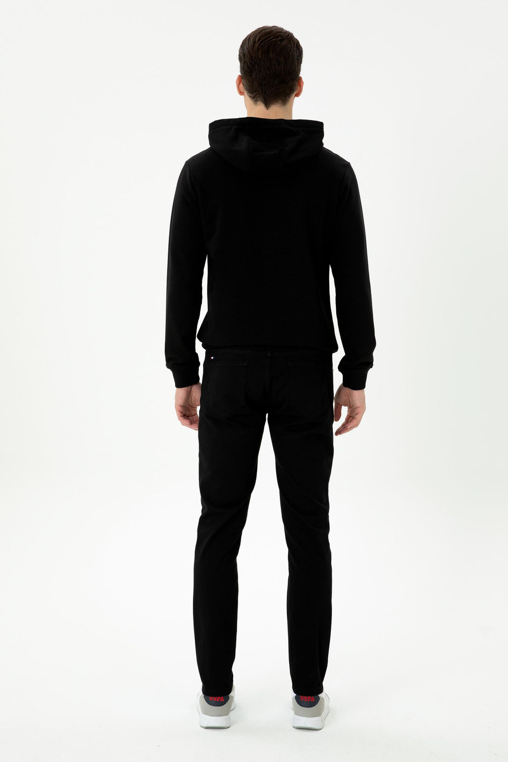 U. S. Polo Assn / Мужские черные брюки из плотной ткани - U.s. polo assn фото 19