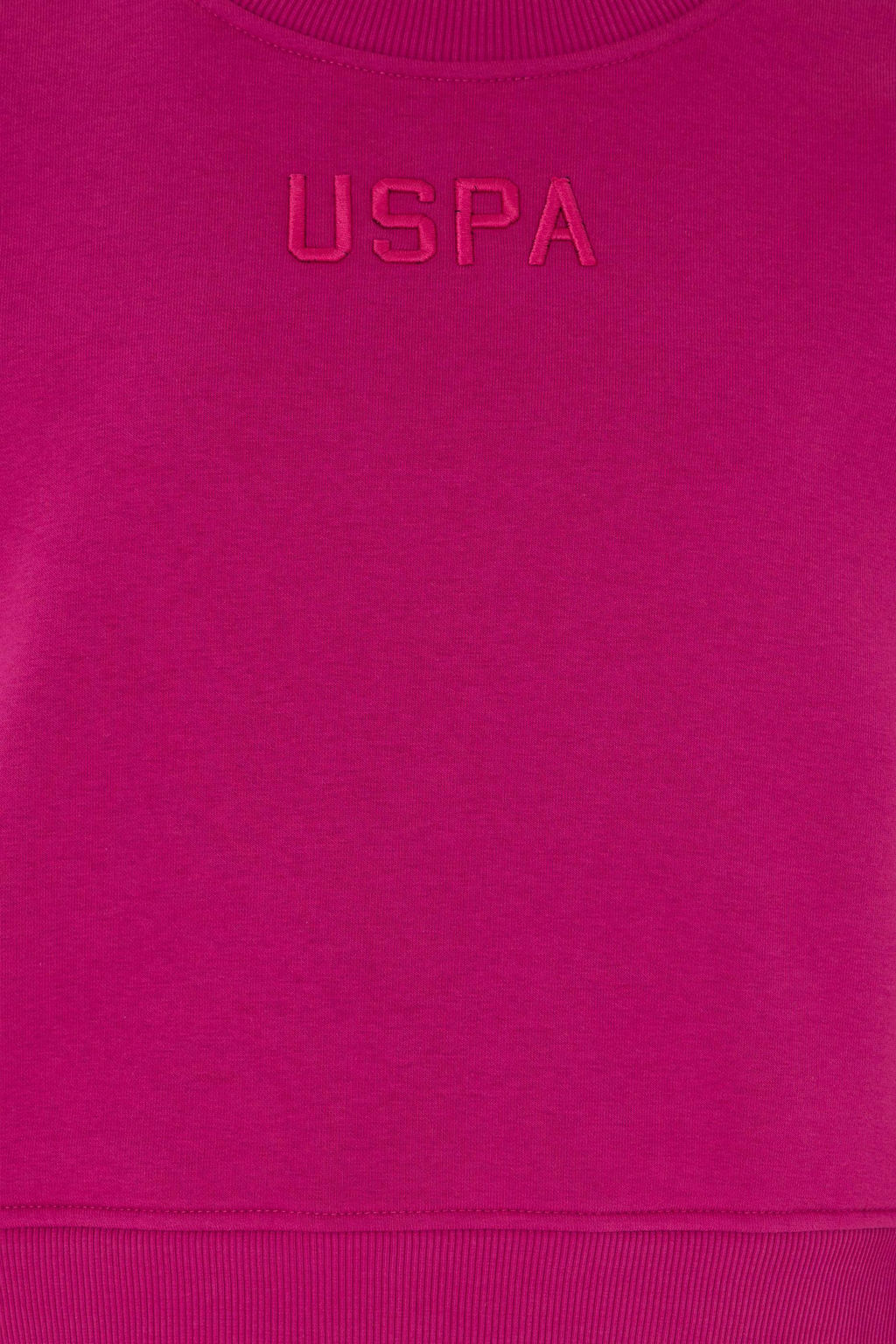 Женский свитшот цвета фуксии - U.s. polo assn фото 6