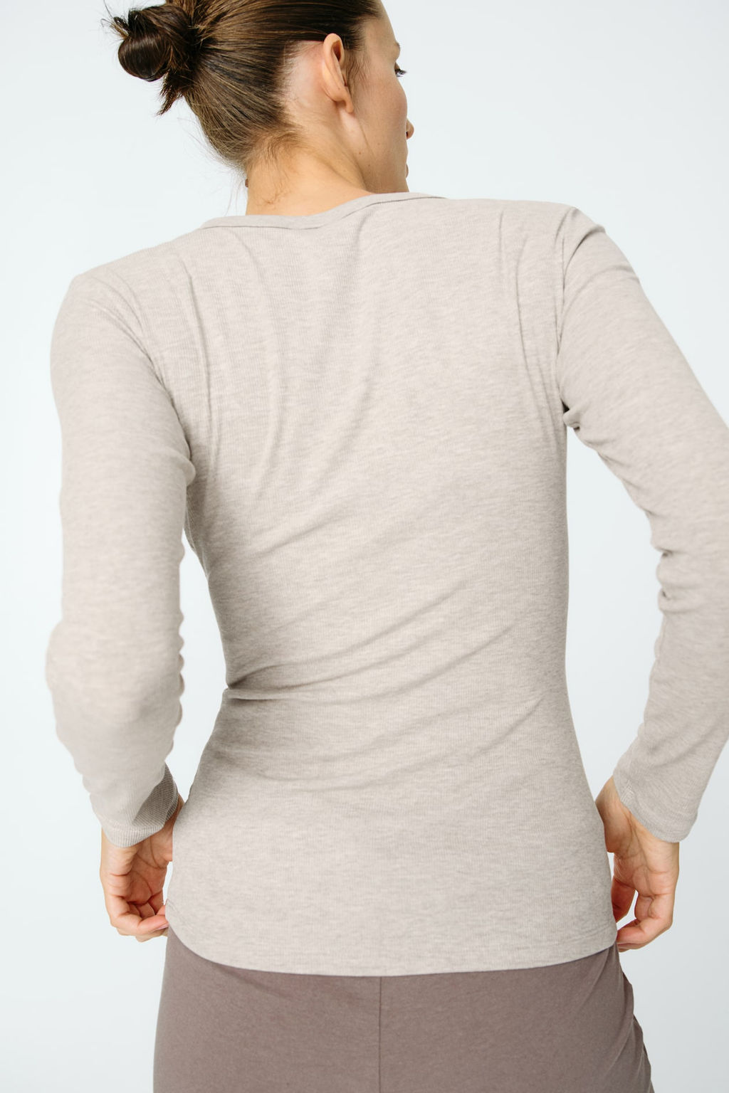 MAMA Camiseta de lactancia en canale - H&m фото 4