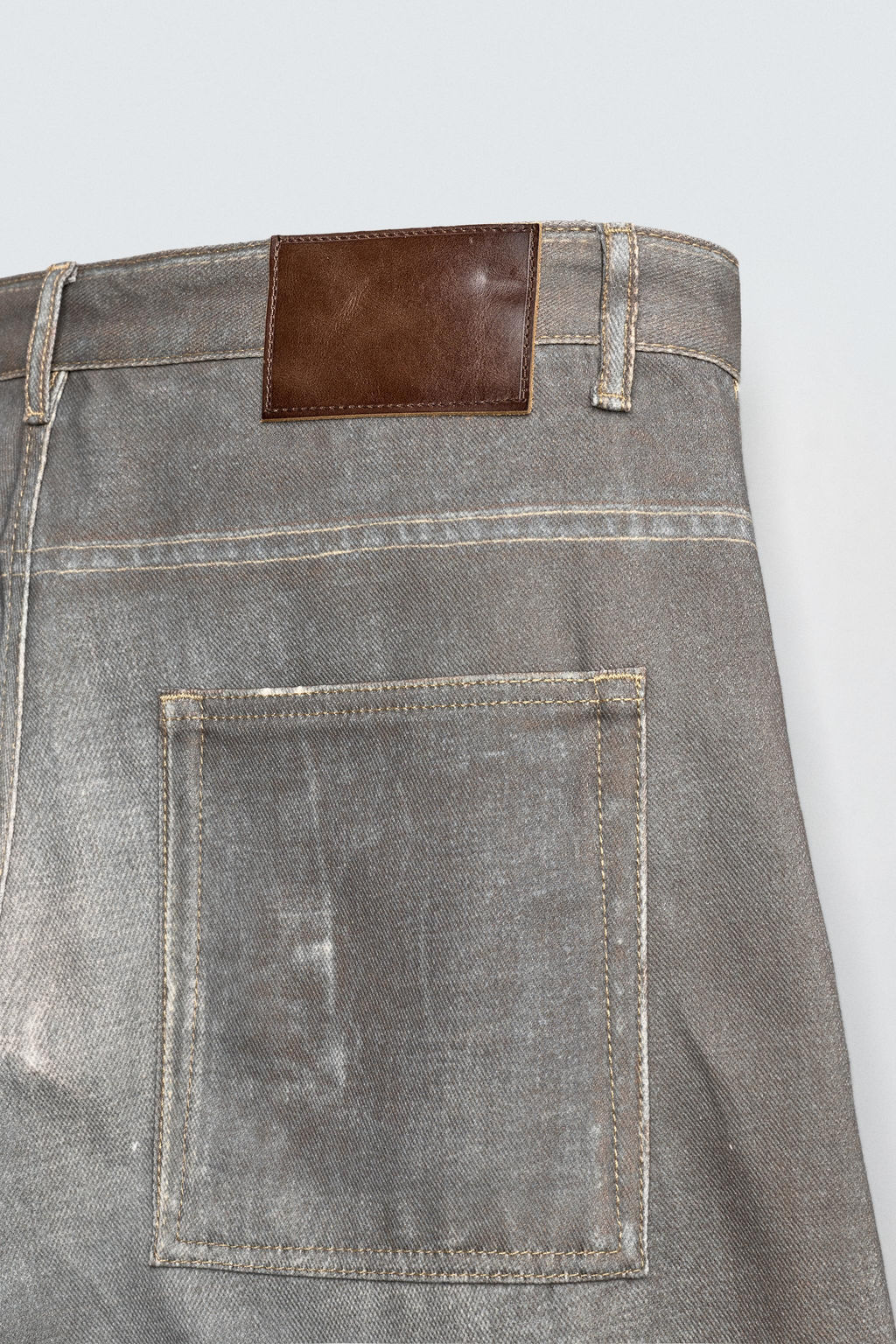 PRINTED BAGGY FIT JEANS - Zara фото 10