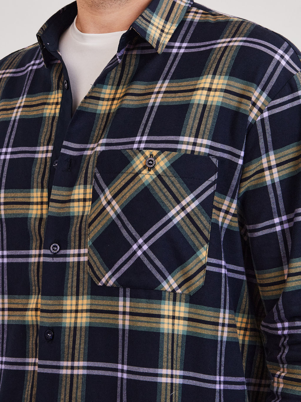 Сорочка мужская длинный рукав GREG S275/211/2679/P/1p  фото 6