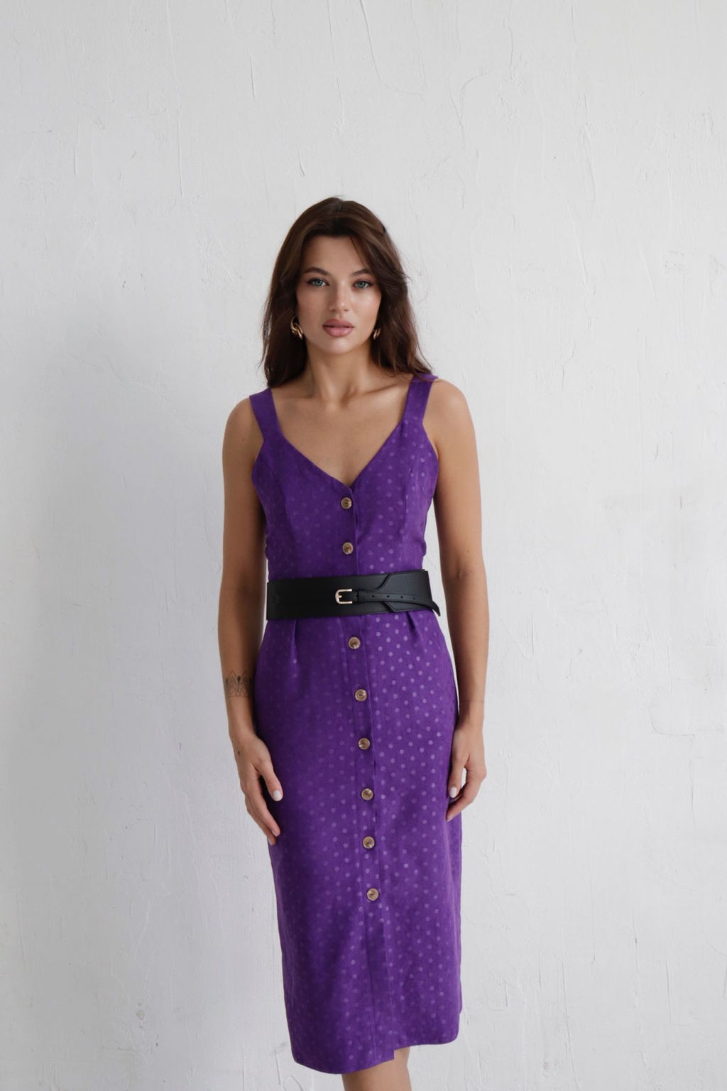 Сарафан классический фиолетовый - Martichelli фото 10