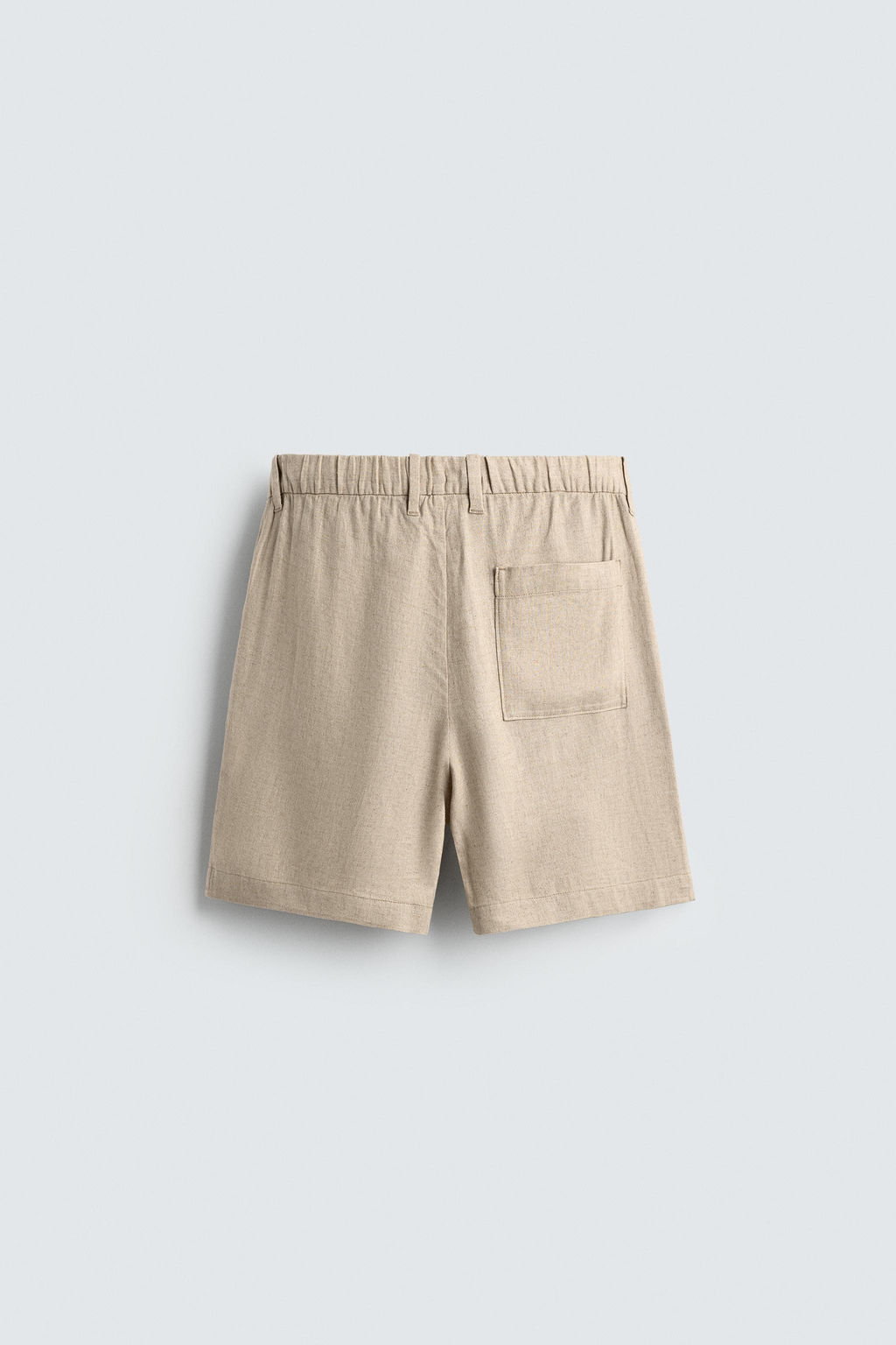 BERMUDA RELAXED FIT LINO - VISCOSA / Arena