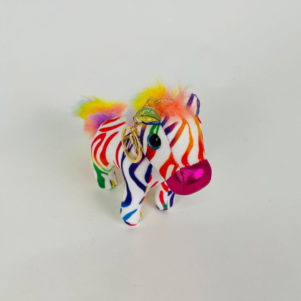 Мягкая игрушка Брелок Зебра 13 см - Storyland фото 8