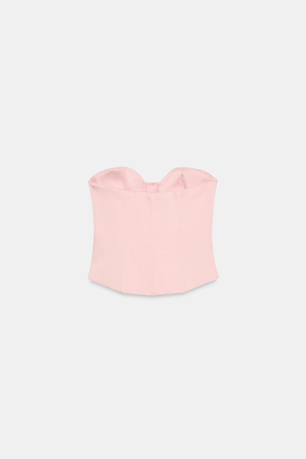 TOP CORSETERO SATINADO PALABRA DE HONOR / Rosa pastel - Zara фото 3