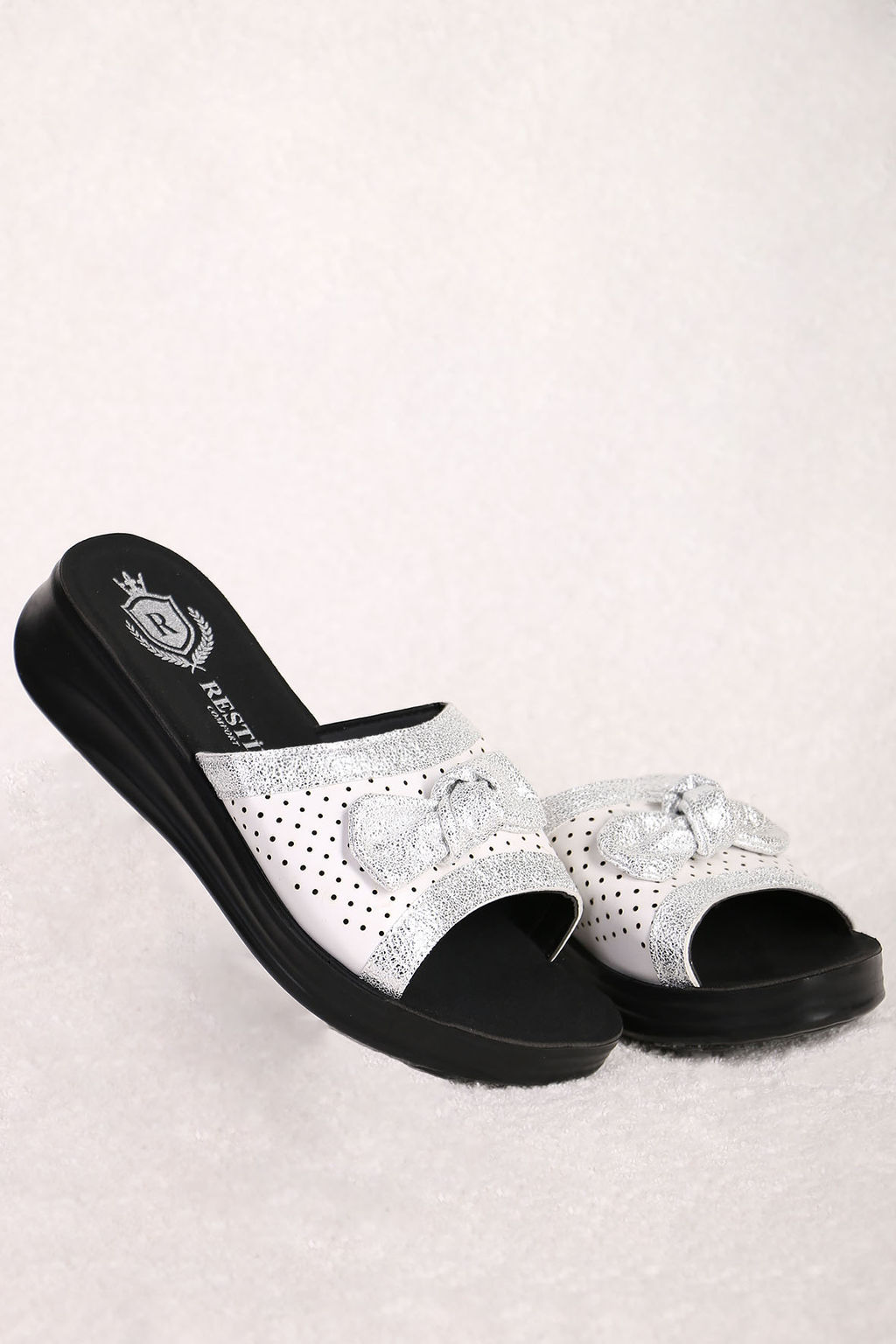 Сабо женские из экокожи