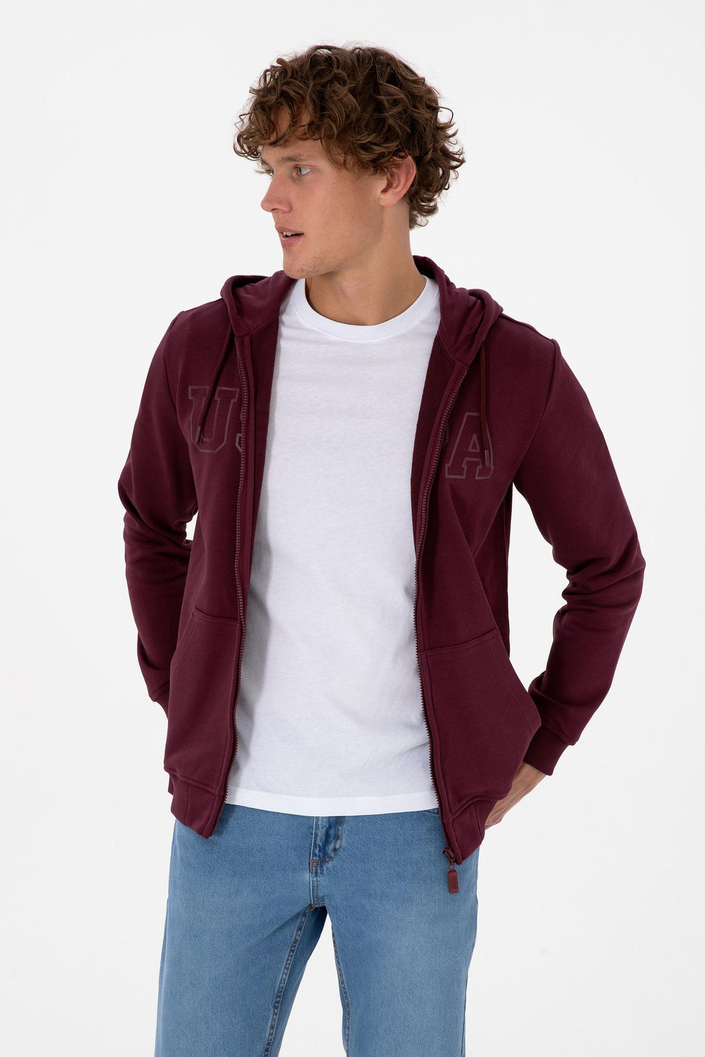 Erkek Bordo _rme H_rka Sepette S_rpriz _ndirim - U.s. polo assn фото 3