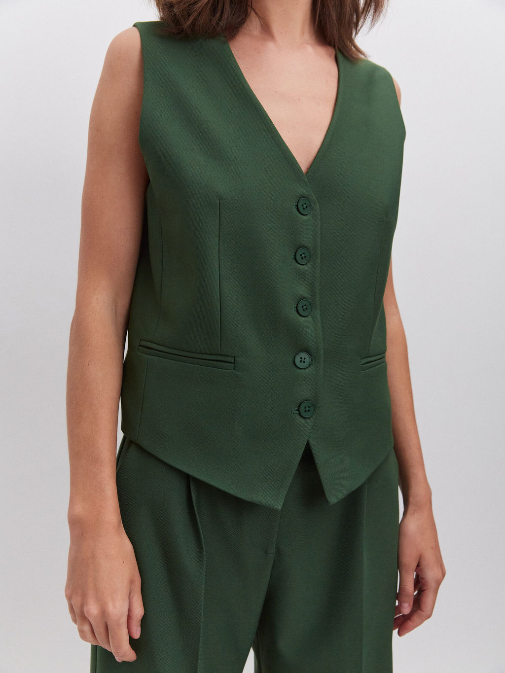 Костюмный жилет из вискозы - TO BE ONE фото 4