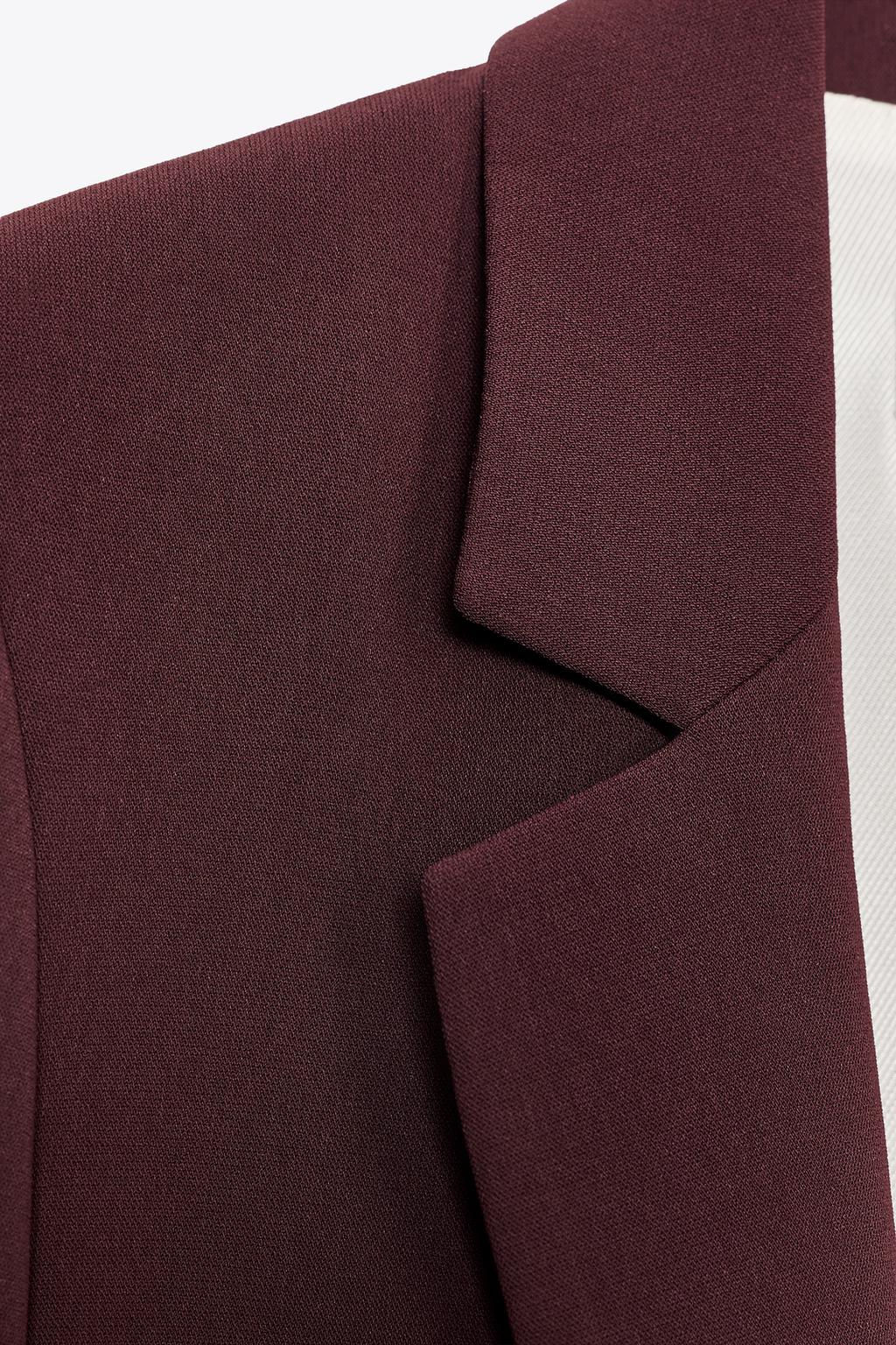 PRINTED CUFF BLAZER - Zara фото 24