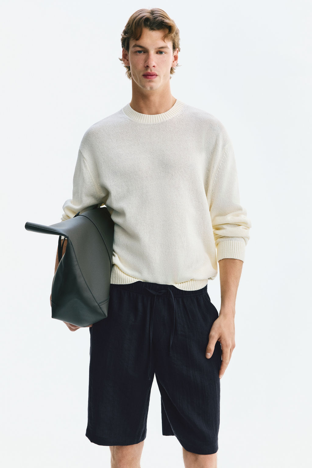 Pantal?n corto Loose Fit - H&m фото 5