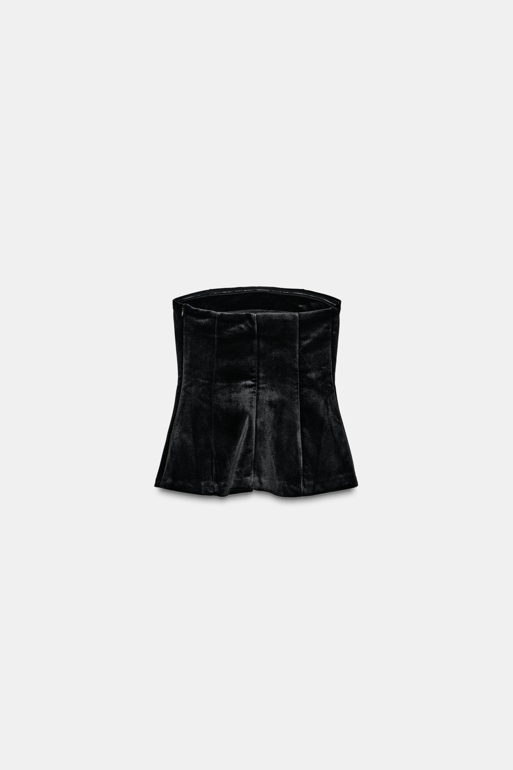 VELVET BANDEAU TOP - Zara фото 7