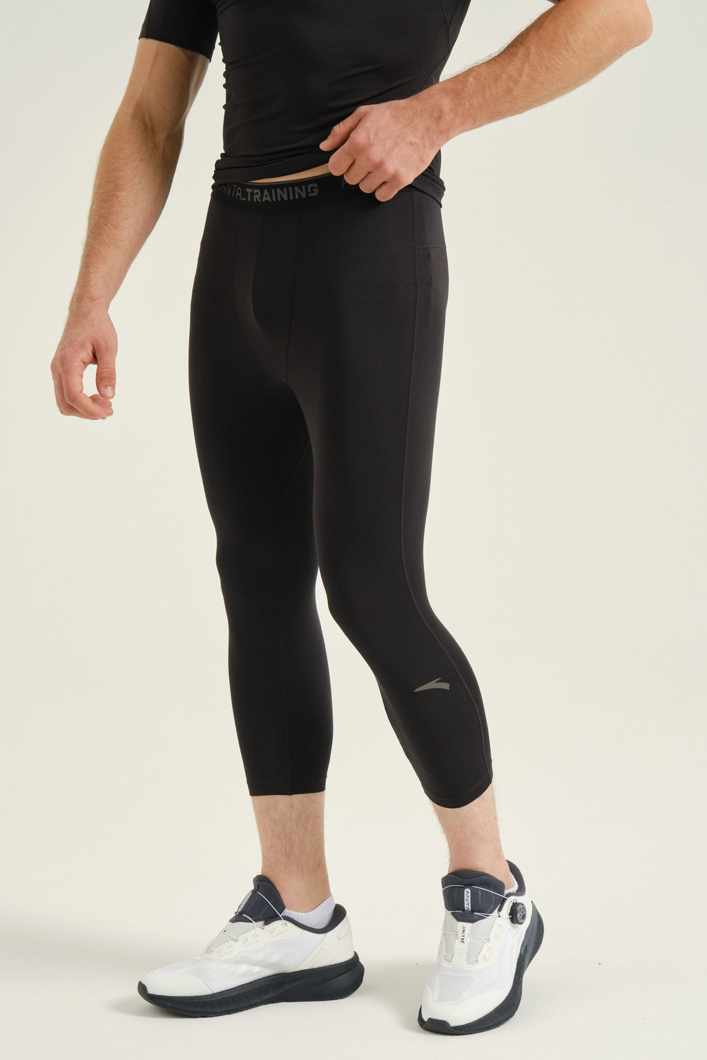 Тайтсы 3/4 Черный - Anta фото 3
