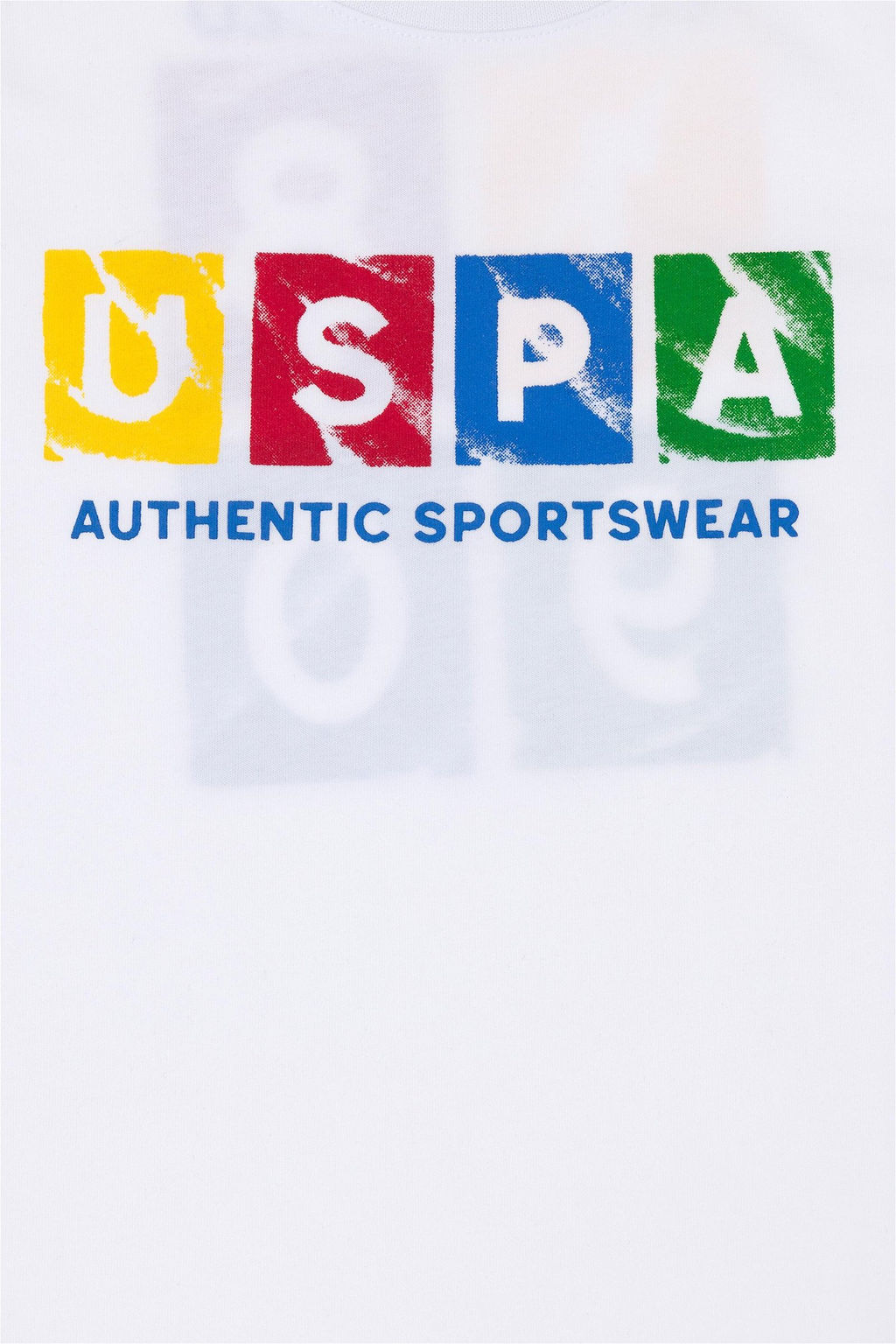 U. S. Polo Assn Детская белая футболка с круглым вырезом - U.s. polo assn фото 6