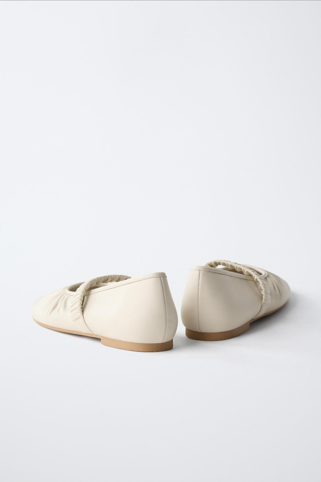 BAILARINA PIEL / Blanco - Zara фото 5