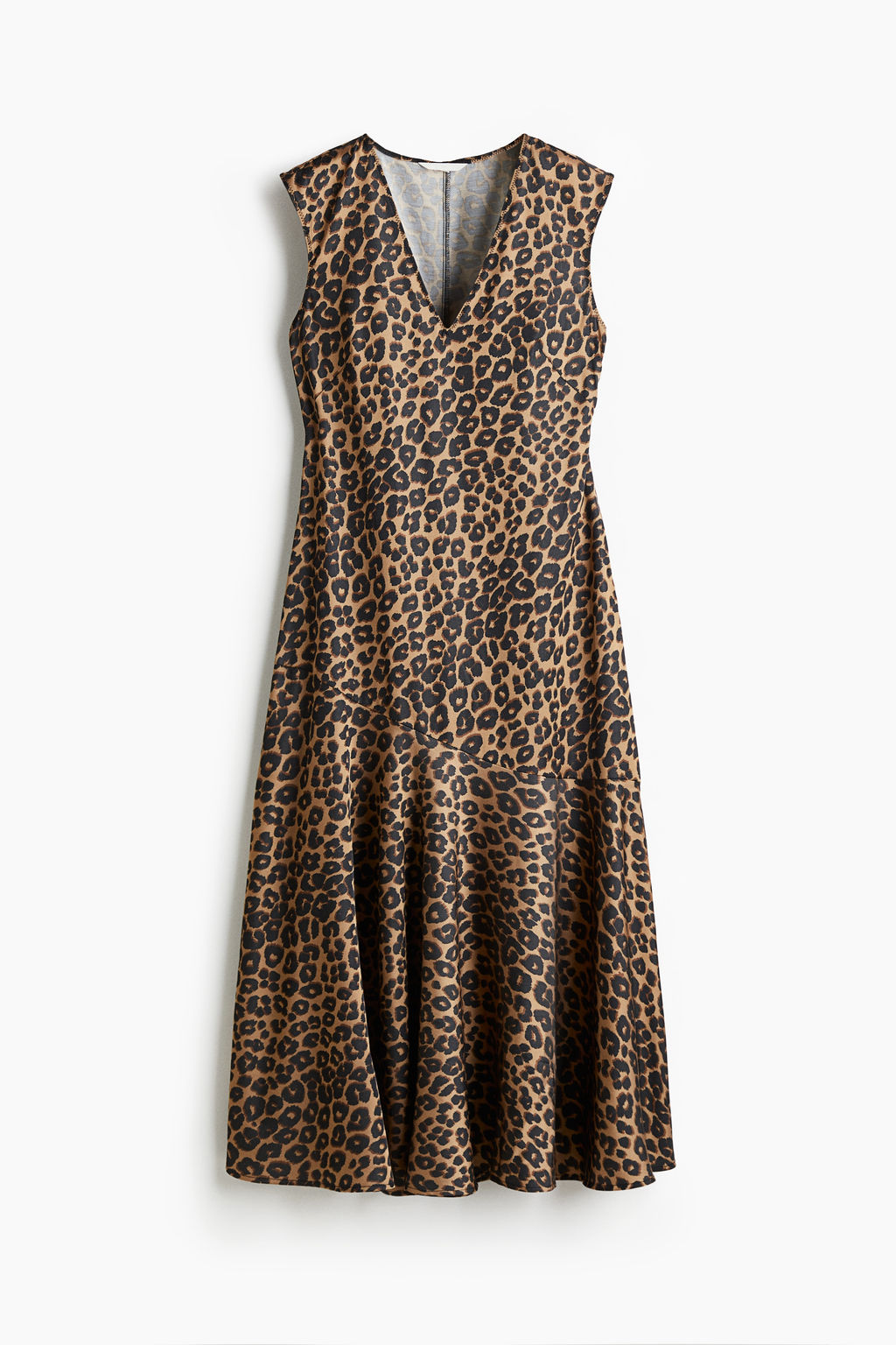 Vestido de sat?n con escote en V - H&m фото 2