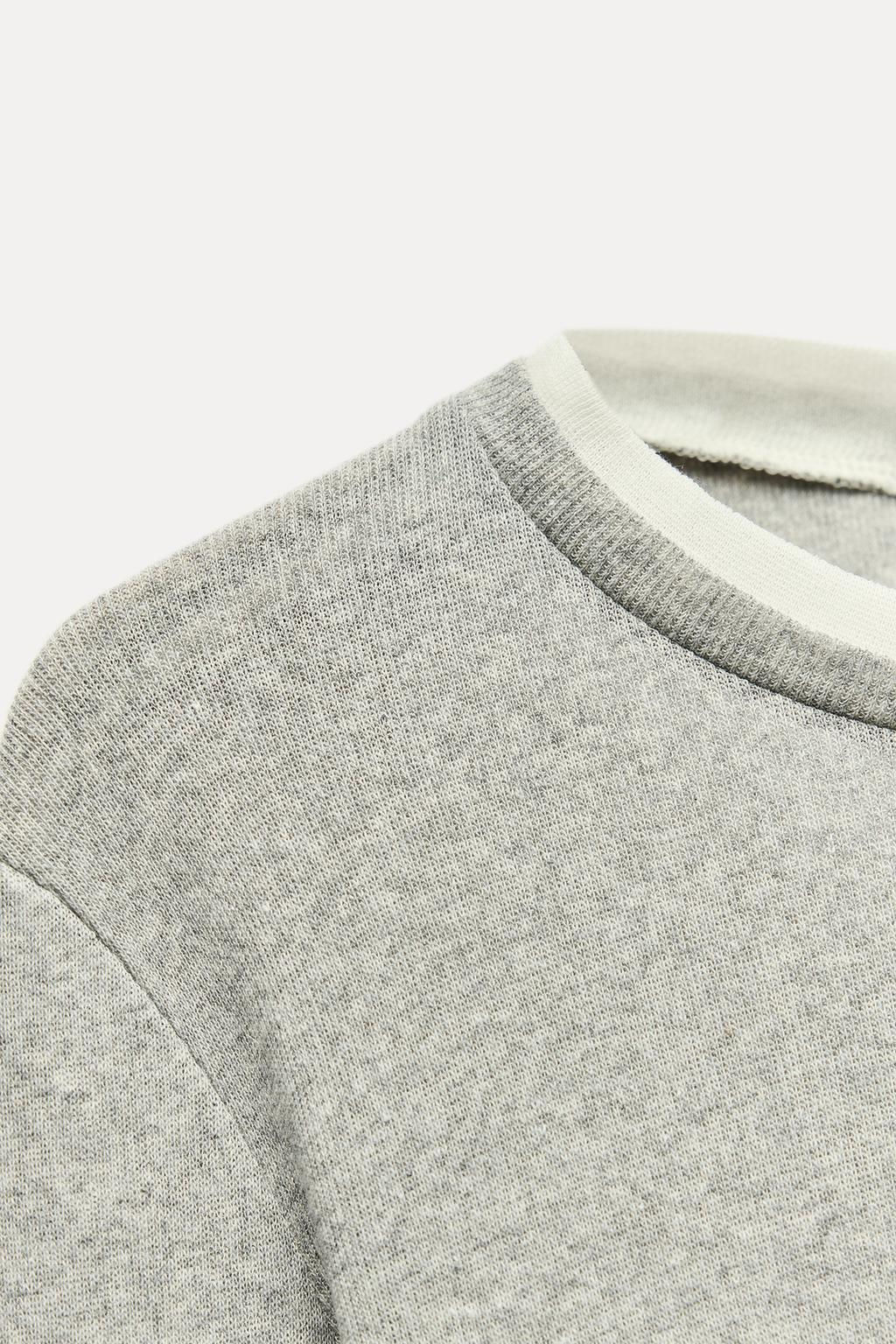 DOUBLE T-SHIRT - Zara фото 14
