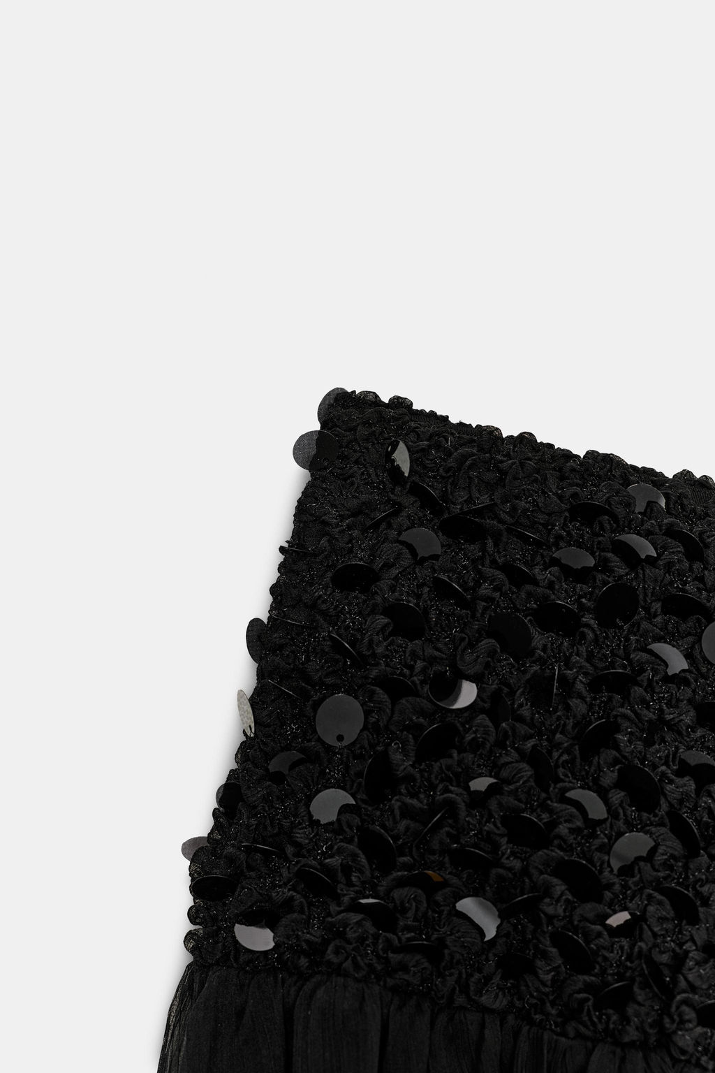 ZW COLLECTION SEQUINNED SKIRT - Zara фото 14