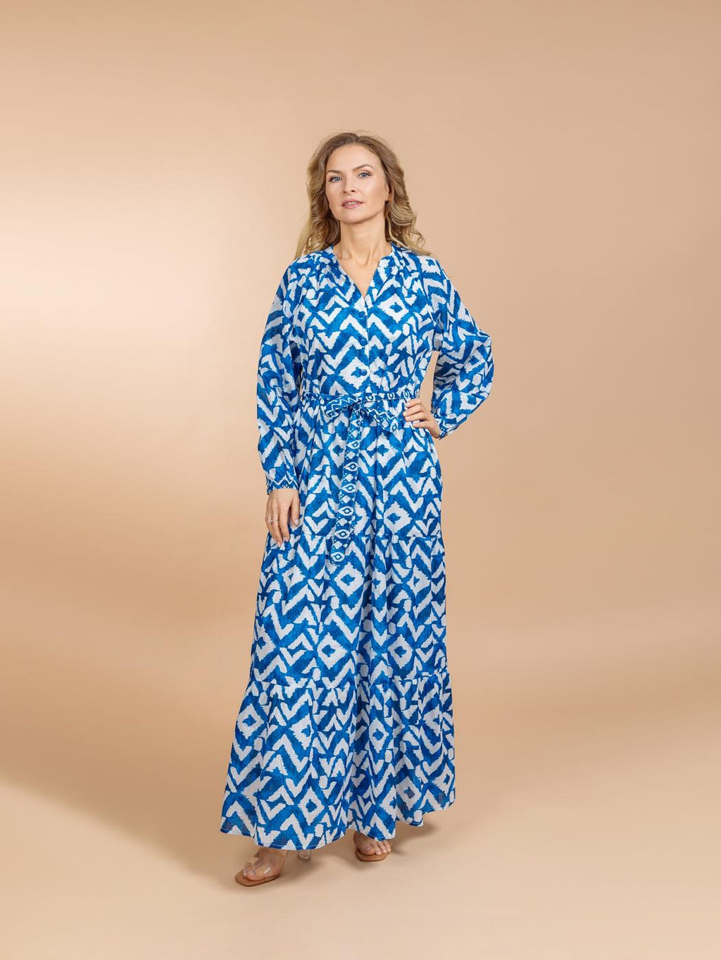 Платье (хлопок) №25-249-2 - Ганг фото 2