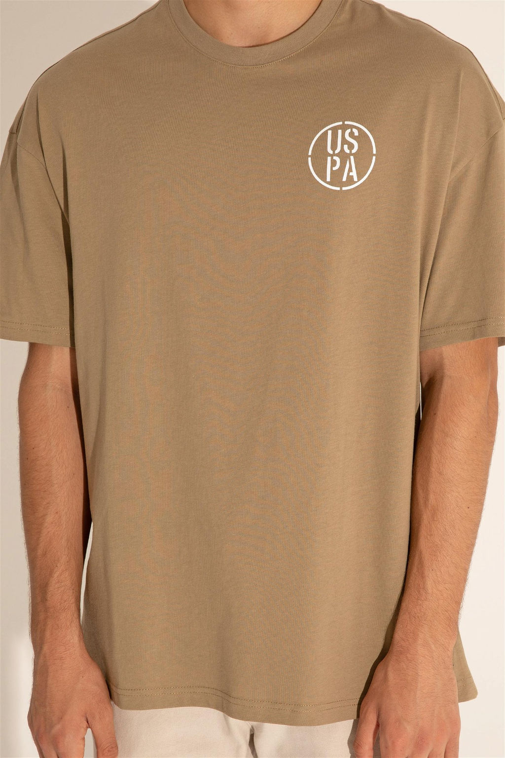 Мужская футболка цвета хаки Неожиданная скидка в корзине - U.s. polo assn фото 14