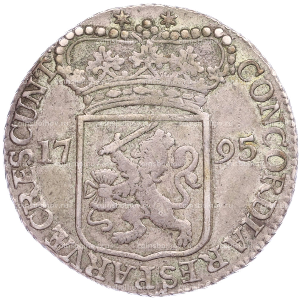 1 дукат 1795 года Голландия провинция Зеландия