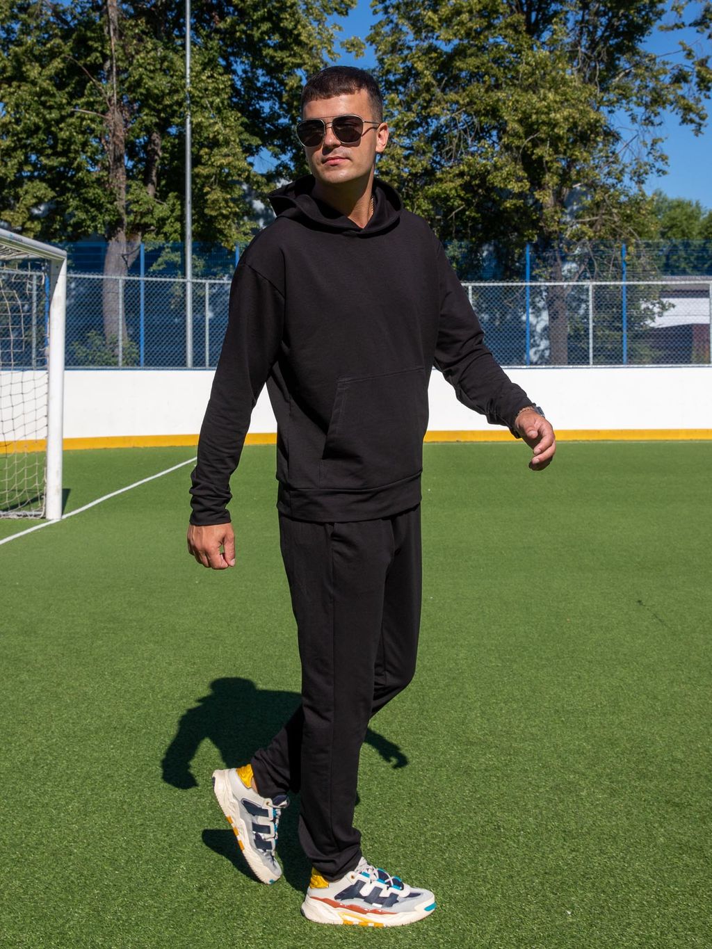 Мужской Спортивный костюм ВТ020 Черный от Спортсоло