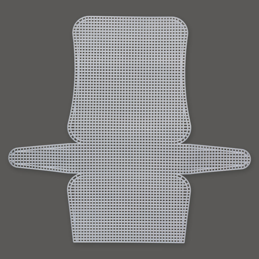 Канва KPL-13 Gamma пластиковая 100% полиэтилен 36 x 34 см 5 шт сумка