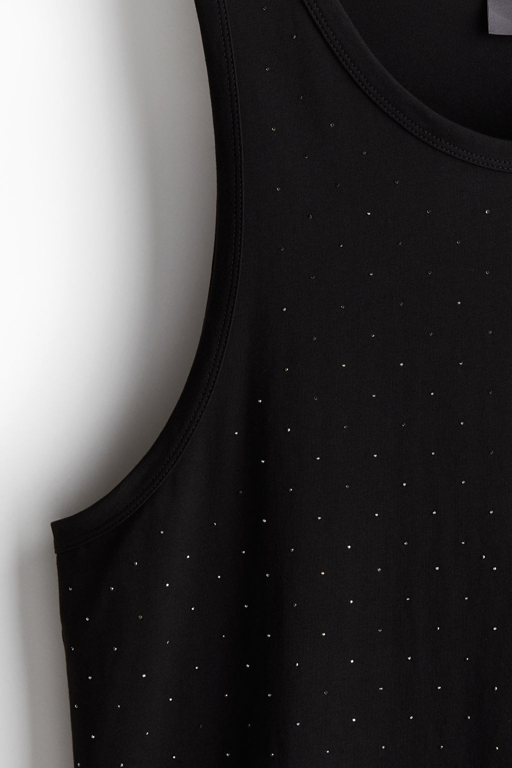 Camiseta sin mangas con strass Regular Fit - H&m фото 8