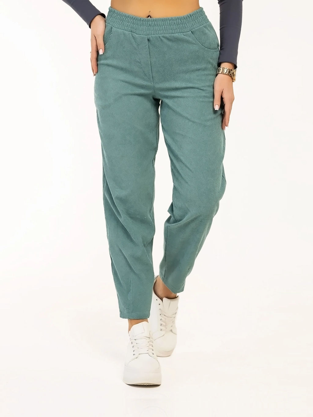 Вельветовые Брюки - Барболета фото 75