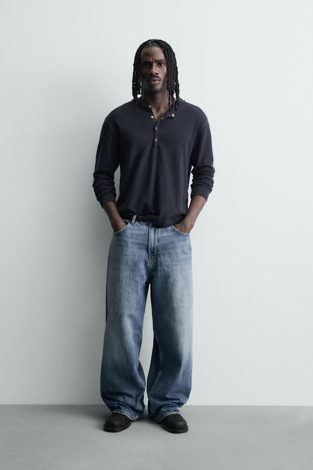BAGGY FIT JEANS - Zara фото 10