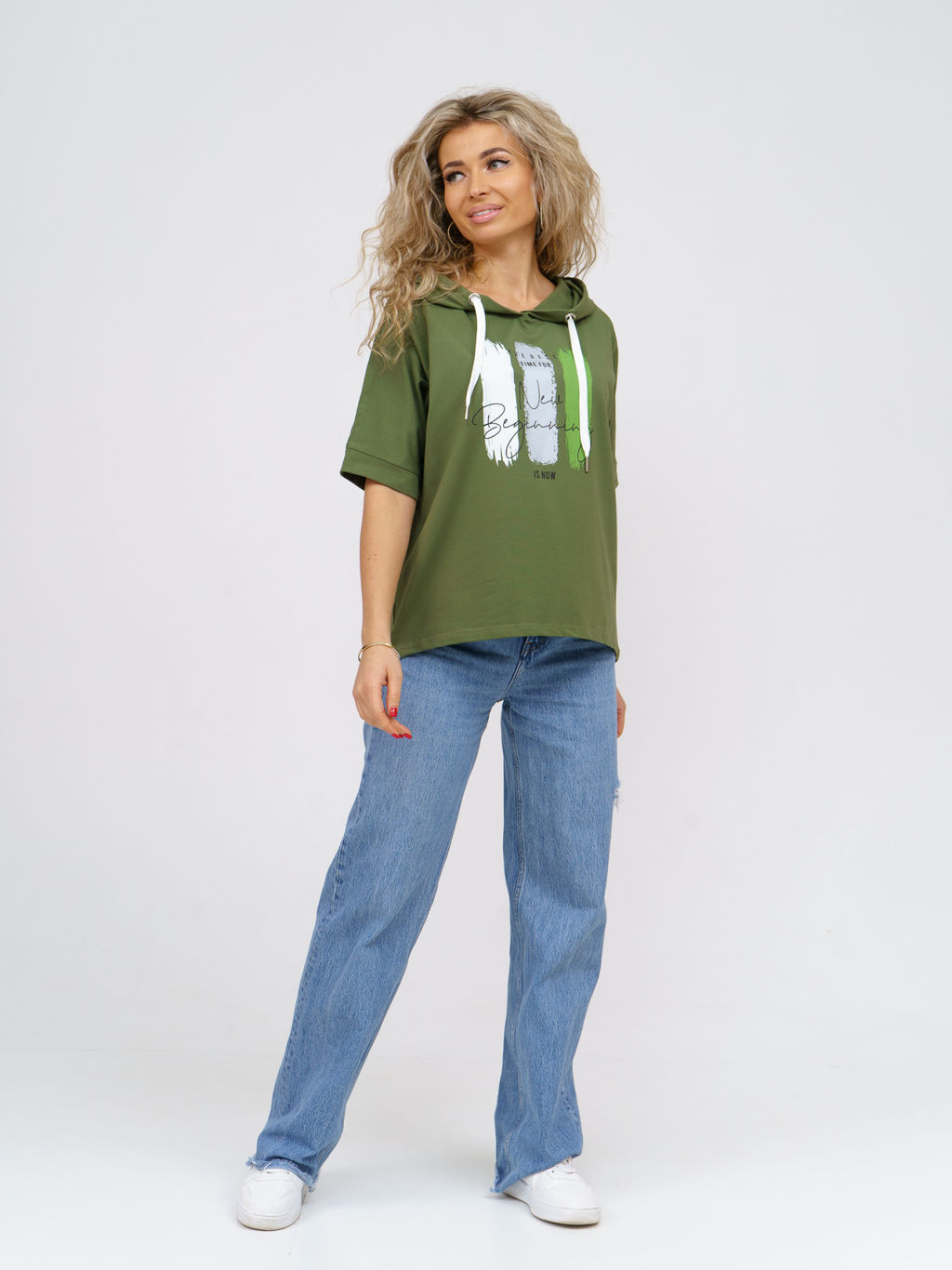 940 Туника Хаки - Svetekst фото 7