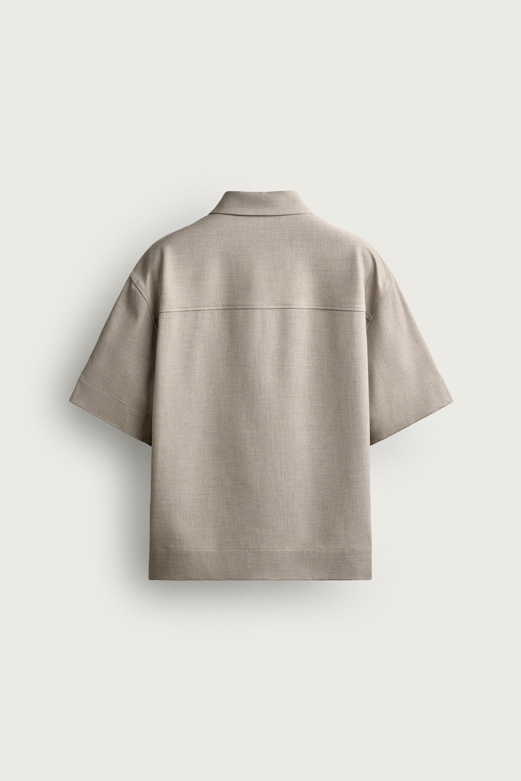 POLO T?CNICO CREMALLERA / Beige vigor? - Zara фото 11
