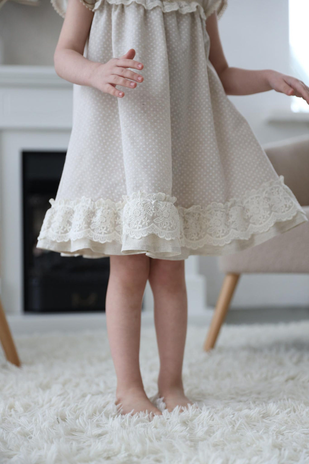 Платье для девочки Л 22-3 Веснушка горошек