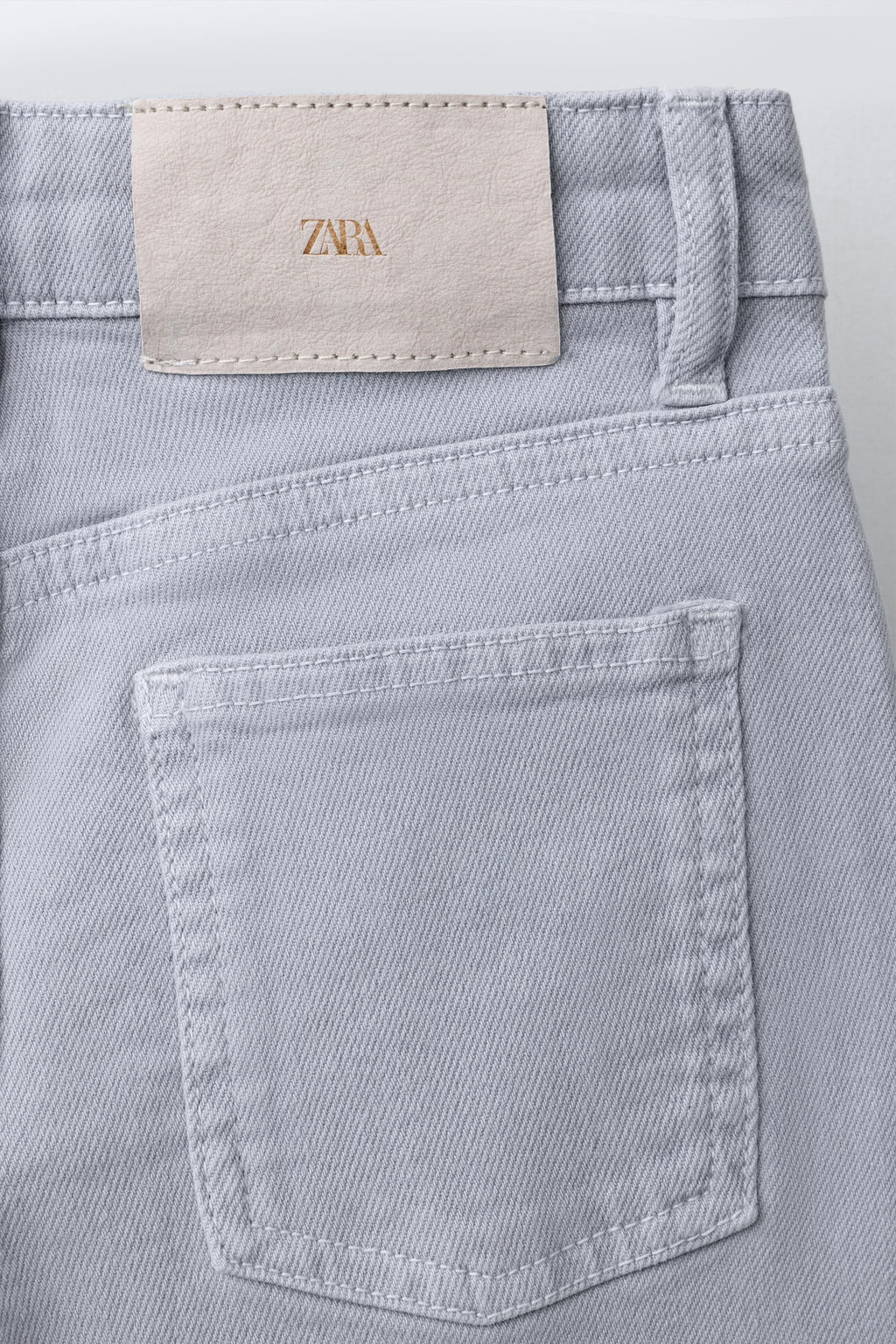 JEANS BOOTCUT TACHAS / Gris azul - Zara фото 4