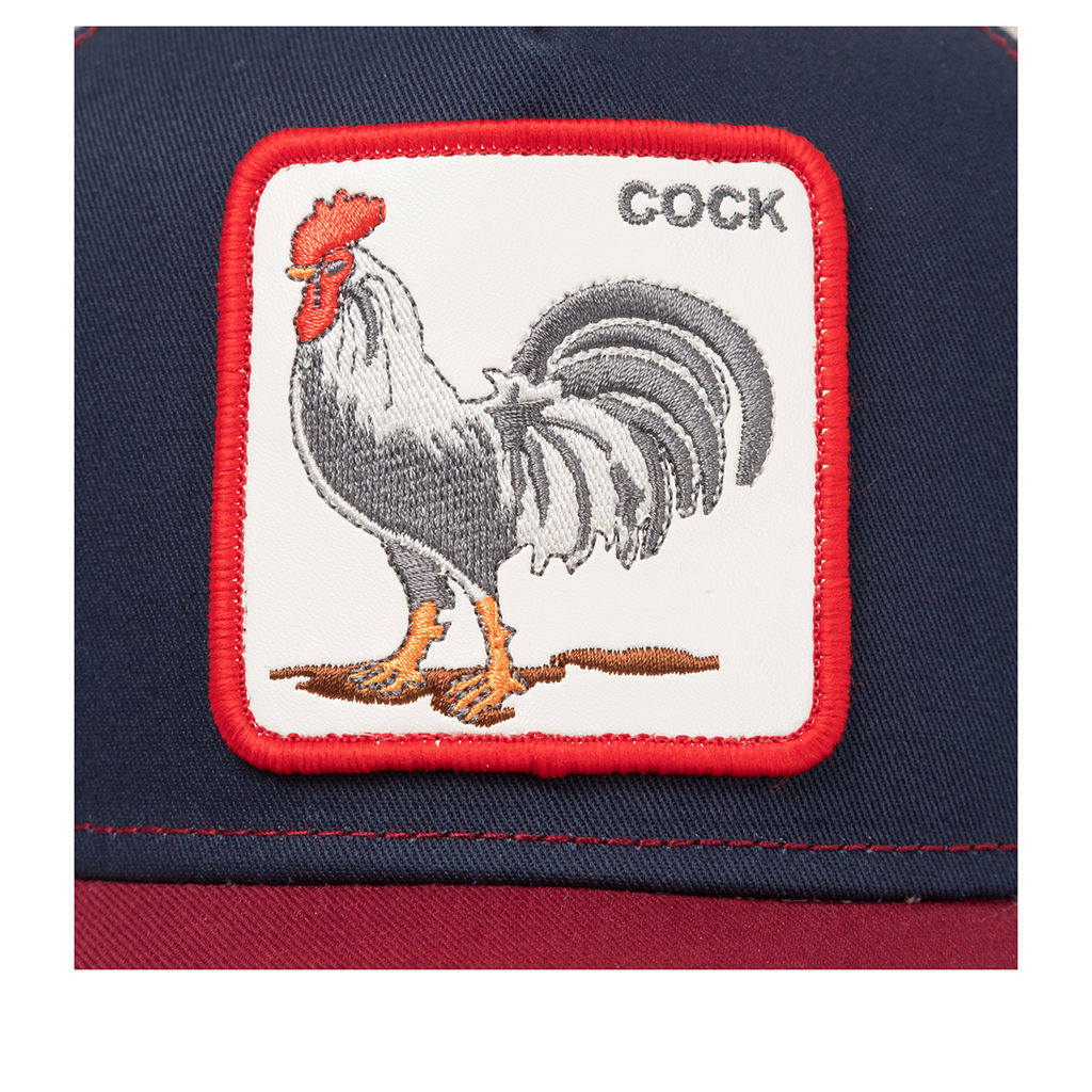 Бейсболка GOORIN BROTHERS арт. 101-2458 (темно-синий / бордовый)  фото 4