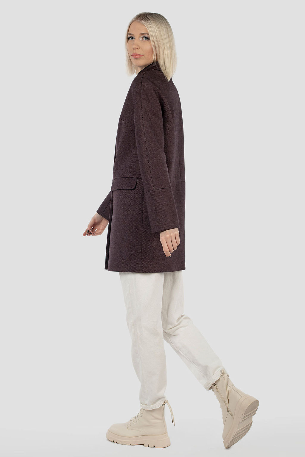 Пальто женское демисезонное - El podio фото 8