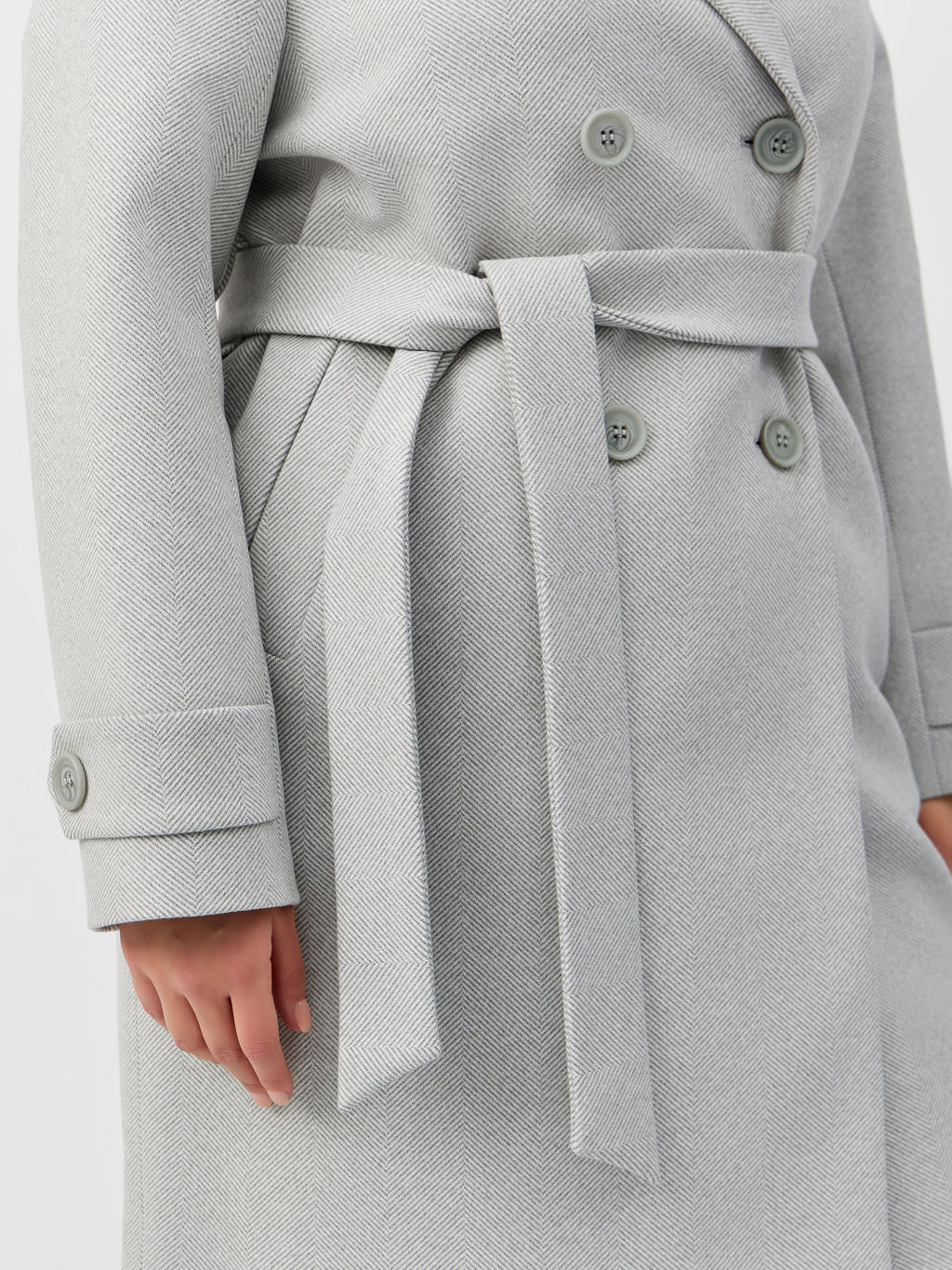 Пальто женское демисезонное 25570 (клетка britny) - Kankan фото 43