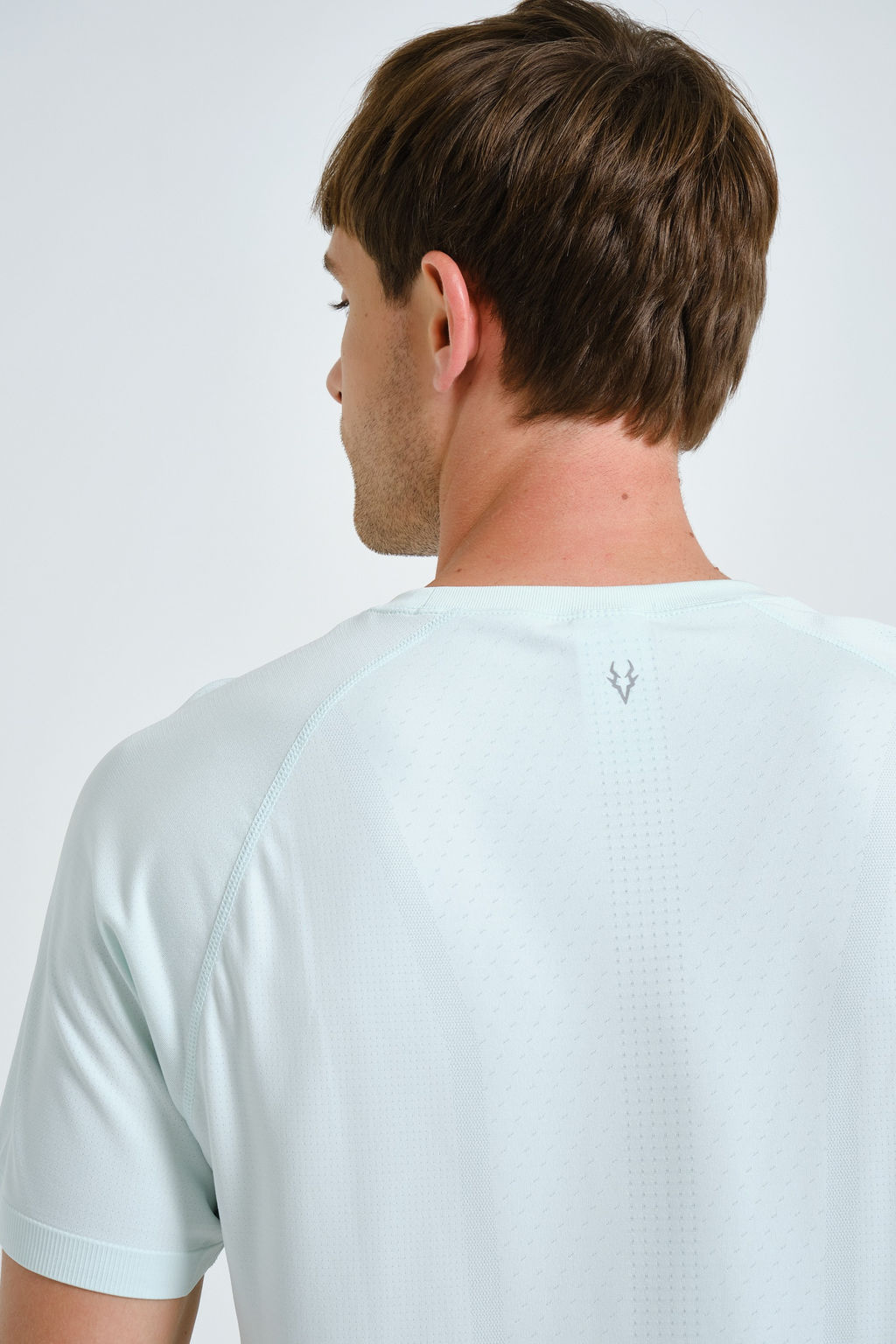 Футболка Голубой ADVANCED RUNNING SS Tee