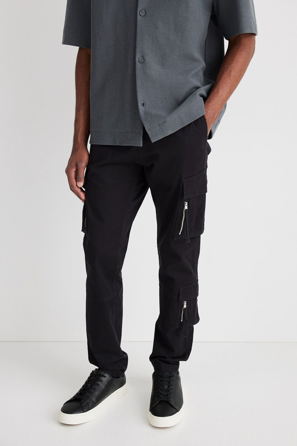 Pantalon cargo Slim Fit - H&m фото 2