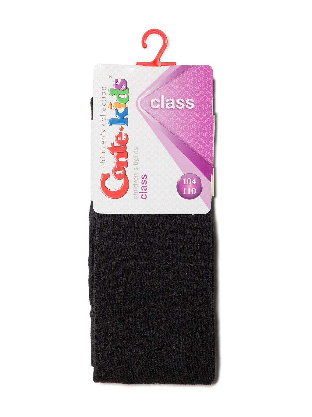 Conte-kids CLASS Lycra® Тонкие хлопковые колготки черный - Conte elegant фото 3