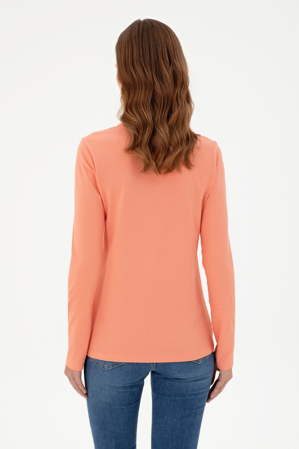 Женский базовый свитшот Salmon Неожиданная скидка в корзине - U.s. polo assn фото 12