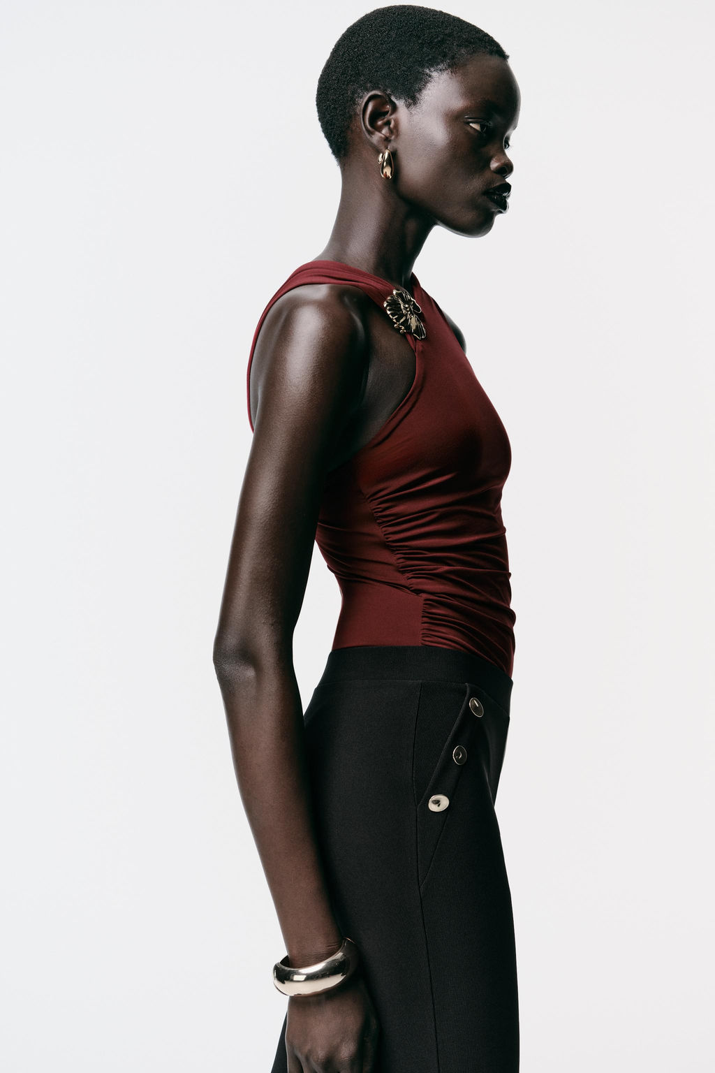 POLYAMIDE HARDWARE BODYSUIT - Zara фото 13