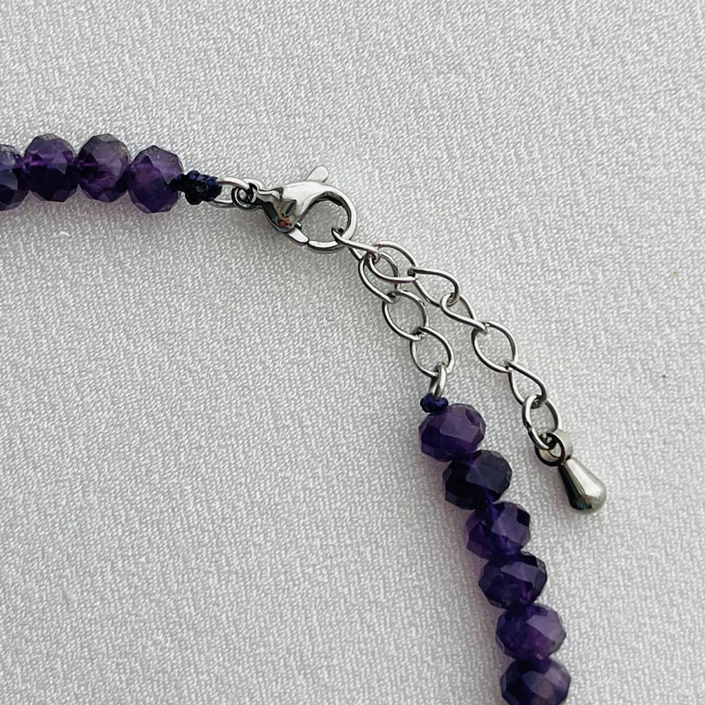 Браслет из Аметиста огранка - Радуга самоцветов фото 4