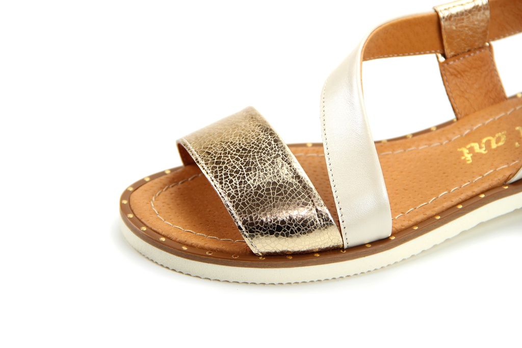 Босоножки EDART 1050.110w.gold.beige