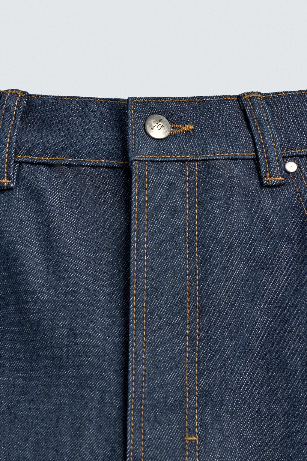 JORTS DENIM BOLSILLO BORDADO / ?ndigo - Zara фото 8